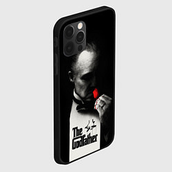 Чехол для iPhone 12 Pro Max The Godfather - Don Vito, цвет: 3D-черный — фото 2