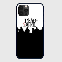 Чехол для iPhone 12 Pro Max Dead by april rock, цвет: 3D-черный
