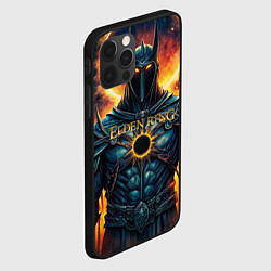 Чехол для iPhone 12 Pro Max Elden Ring black knight, цвет: 3D-черный — фото 2