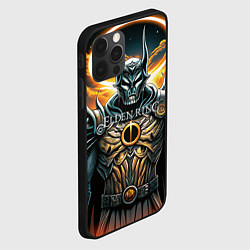 Чехол для iPhone 12 Pro Max Elden Ring black knight, цвет: 3D-черный — фото 2