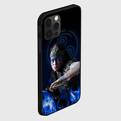 Чехол для iPhone 12 Pro Max Senua - Hellblade, цвет: 3D-черный — фото 2