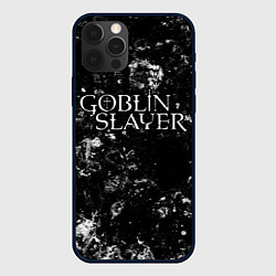 Чехол для iPhone 12 Pro Max Goblin Slayer black ice, цвет: 3D-черный