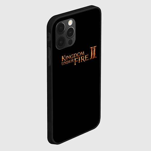 Чехол iPhone 12 Pro Max Kingdom / 3D-Черный – фото 2