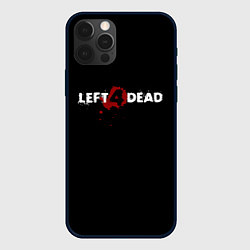 Чехол для iPhone 12 Pro Max Left 4 Dead logo, цвет: 3D-черный