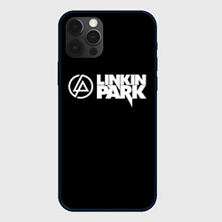 Чехол для iPhone 12 Pro Max Linkin park logo rock music, цвет: 3D-черный