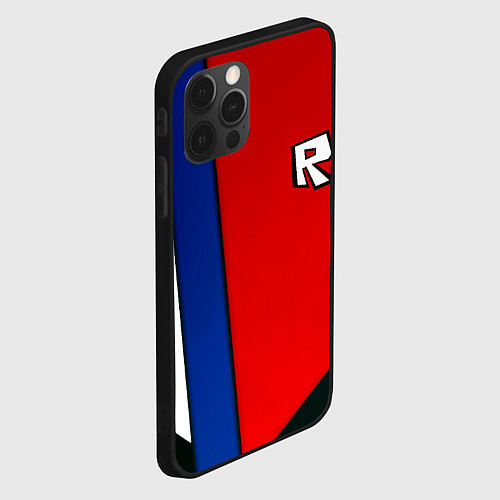 Чехол iPhone 12 Pro Max Roblox uniform / 3D-Черный – фото 2