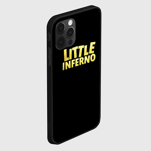 Чехол iPhone 12 Pro Max Little Inferno roglike / 3D-Черный – фото 2