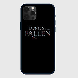 Чехол для iPhone 12 Pro Max Lord of the fallen logo, цвет: 3D-черный