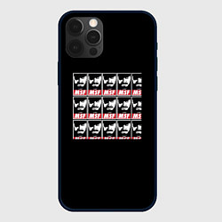 Чехол для iPhone 12 Pro Max Metal gear logo snake, цвет: 3D-черный