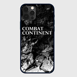 Чехол для iPhone 12 Pro Max Combat Continent black graphite, цвет: 3D-черный