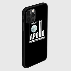 Чехол для iPhone 12 Pro Max Apollo space, цвет: 3D-черный — фото 2