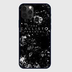 Чехол для iPhone 12 Pro Max The Callisto Protocol black ice, цвет: 3D-черный