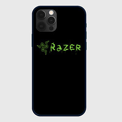 Чехол для iPhone 12 Pro Max Razer brend steel, цвет: 3D-черный