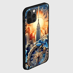 Чехол для iPhone 12 Pro Max American collage - ai art, цвет: 3D-черный — фото 2