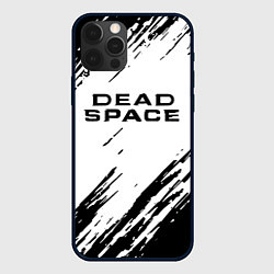 Чехол для iPhone 12 Pro Max Dead space чёрные краски, цвет: 3D-черный