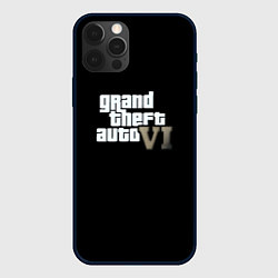 Чехол для iPhone 12 Pro Max GTA 6 game, цвет: 3D-черный