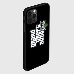 Чехол для iPhone 12 Pro Max GTA5 logo game rockstar, цвет: 3D-черный — фото 2