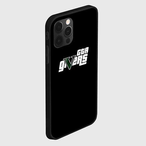 Чехол iPhone 12 Pro Max GTA givers / 3D-Черный – фото 2