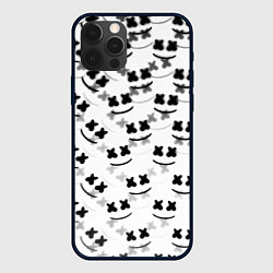 Чехол для iPhone 12 Pro Max Marshmello dj pattern, цвет: 3D-черный