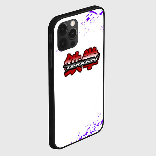 Чехол iPhone 12 Pro Max Tekken colors splash / 3D-Черный – фото 2