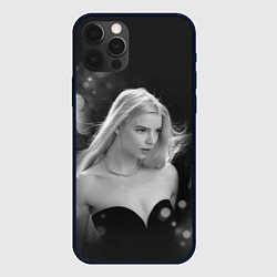 Чехол для iPhone 12 Pro Max Actress - Anya Taylor - Joy, цвет: 3D-черный