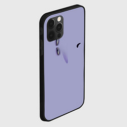 Чехол для iPhone 12 Pro Max Эмоция хандры, цвет: 3D-черный — фото 2