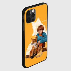 Чехол для iPhone 12 Pro Max Саша и Лис - Мой дикий друг, цвет: 3D-черный — фото 2