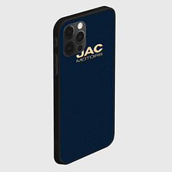 Чехол для iPhone 12 Pro Max Jac motors тёмный синий, цвет: 3D-черный — фото 2