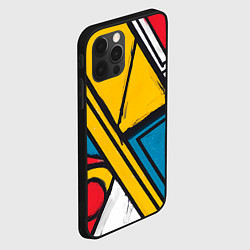 Чехол для iPhone 12 Pro Max Загаражное граффити, цвет: 3D-черный — фото 2