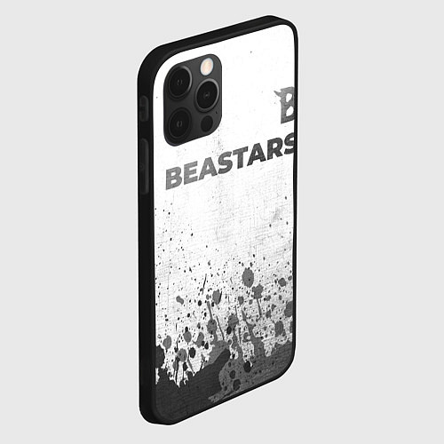 Чехол iPhone 12 Pro Max Beastars - white gradient посередине / 3D-Черный – фото 2