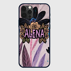 Чехол для iPhone 12 Pro Max Alena roses, цвет: 3D-черный