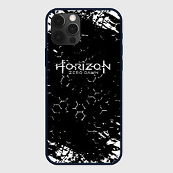 Чехол для iPhone 12 Pro Max Хорайзен краски броня, цвет: 3D-черный