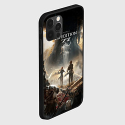 Чехол для iPhone 12 Pro Max Герои Clair Obscur expedition 33, цвет: 3D-черный — фото 2