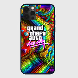 Чехол для iPhone 12 Pro Max GTA casino steel, цвет: 3D-черный