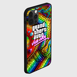 Чехол для iPhone 12 Pro Max GTA casino steel, цвет: 3D-черный — фото 2