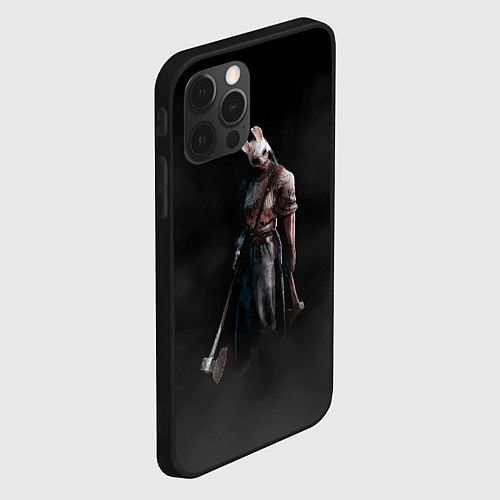 Чехол iPhone 12 Pro Max Dead By Daylight - Охотница / 3D-Черный – фото 2