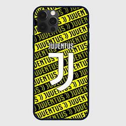 Чехол для iPhone 12 Pro Max Juventus pattern fc, цвет: 3D-черный