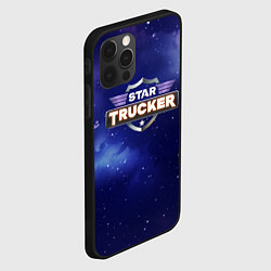 Чехол для iPhone 12 Pro Max Star Trucker logo space, цвет: 3D-черный — фото 2