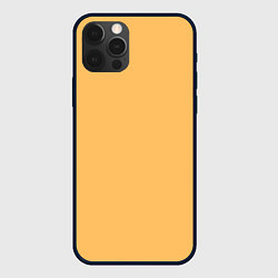 Чехол для iPhone 12 Pro Max Эмоция радости - желтый, цвет: 3D-черный