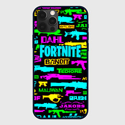 Чехол для iPhone 12 Pro Max Fortnite games, цвет: 3D-черный