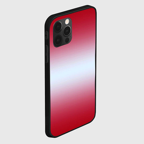 Чехол iPhone 12 Pro Max Gradient color / 3D-Черный – фото 2