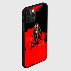 Чехол для iPhone 12 Pro Max Devil May Cry Dante краски, цвет: 3D-черный — фото 2