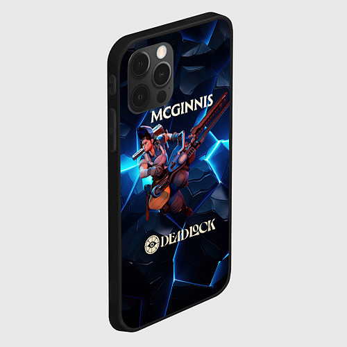 Чехол iPhone 12 Pro Max Deadlock McGinnis / 3D-Черный – фото 2