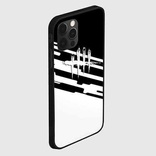 Чехол iPhone 12 Pro Max DBD t horror / 3D-Черный – фото 2