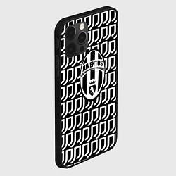 Чехол для iPhone 12 Pro Max Juventus fc pattern, цвет: 3D-черный — фото 2