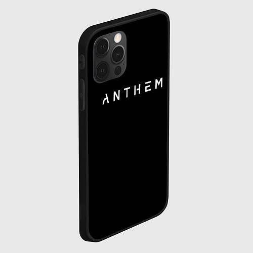 Чехол iPhone 12 Pro Max Anthem bioware / 3D-Черный – фото 2