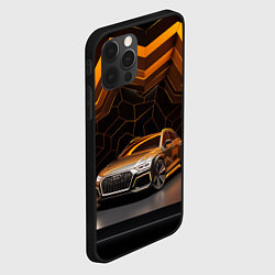 Чехол для iPhone 12 Pro Max Audi auto, цвет: 3D-черный — фото 2