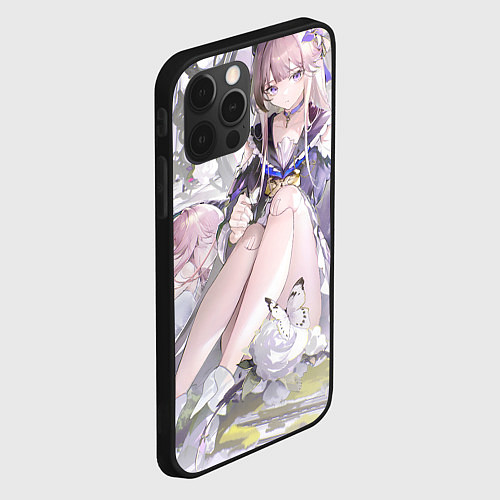 Чехол iPhone 12 Pro Max Honkai Star Rail Herta dolls / 3D-Черный – фото 2