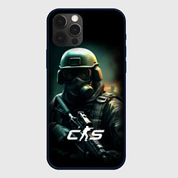 Чехол для iPhone 12 Pro Max CS counter terrorist, цвет: 3D-черный