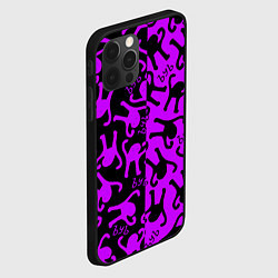 Чехол для iPhone 12 Pro Max Ъуъ съука mem pattern, цвет: 3D-черный — фото 2